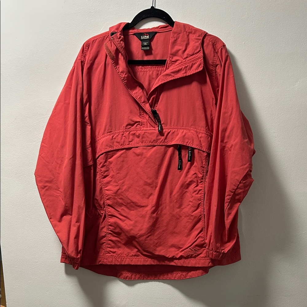 Vintage L.L. Bean Anorak Windbreaker Half-Zip Jacket